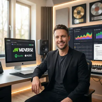 Global music licensing service connecting artists with worldwide opportunities