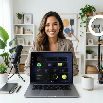Modern royalty management dashboard displaying real-time earnings analytics