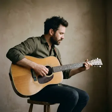 Nashville songwriter reviewing digital royalty dashboard with global earnings breakdown