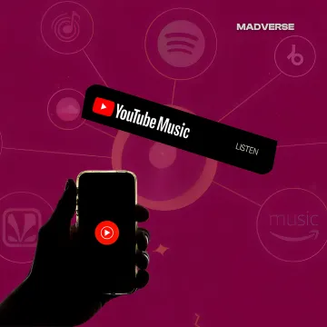 Artist reviewing YouTube analytics and monetization dashboard showing revenue growth