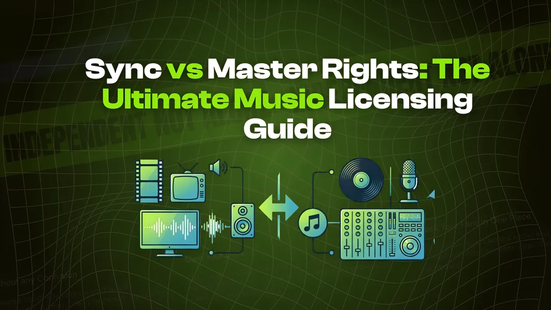 Cover image for Sync vs Master Rights: The Ultimate Music Licensing Guide