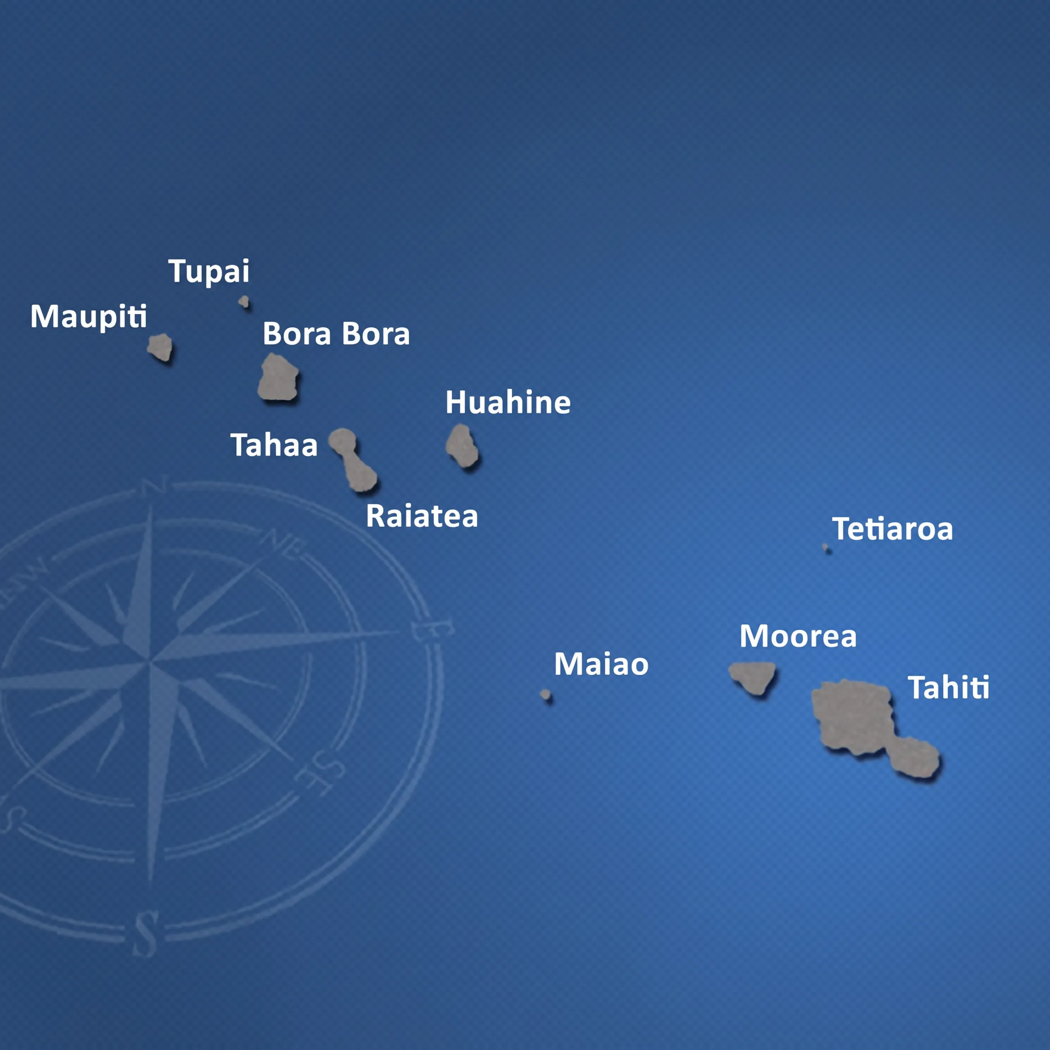 Travel advisor planning a Tahiti cruise itinerary with island maps and resort details