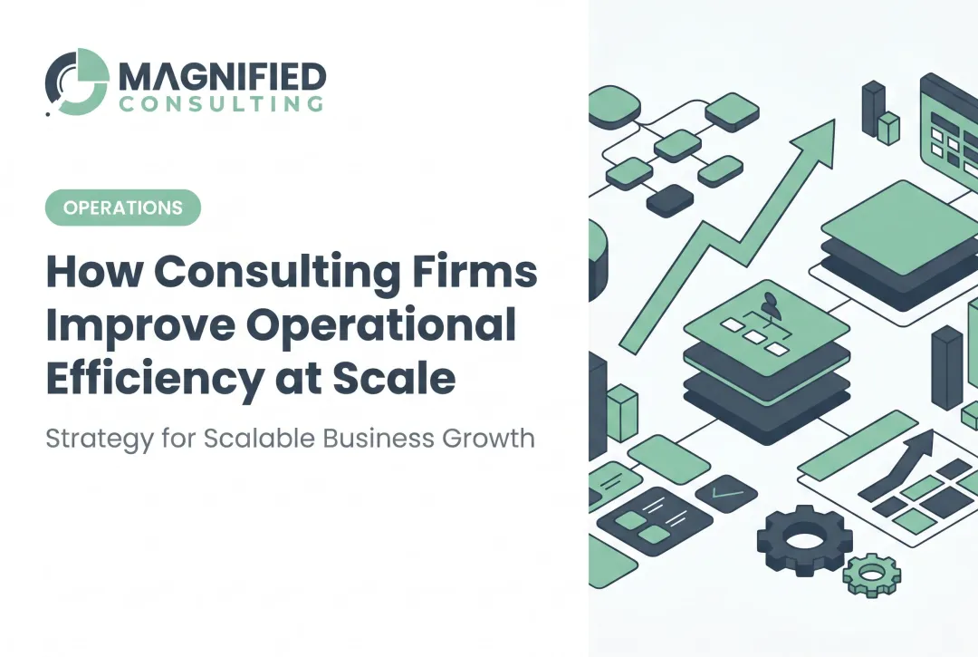 How Consulting Firms Improve Operational Efficiency at Scale