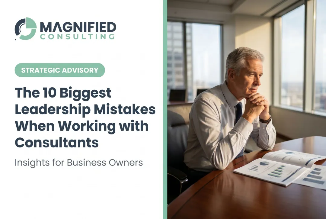 The 10 Biggest Leadership Mistakes When Working with Consultants