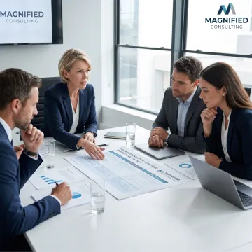 Executive coaching session for leadership growth