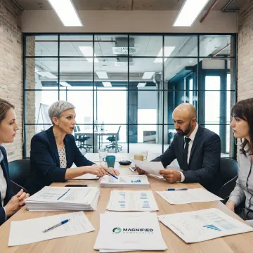 Strategic business advisory meeting