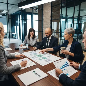 Lean business strategy consulting session