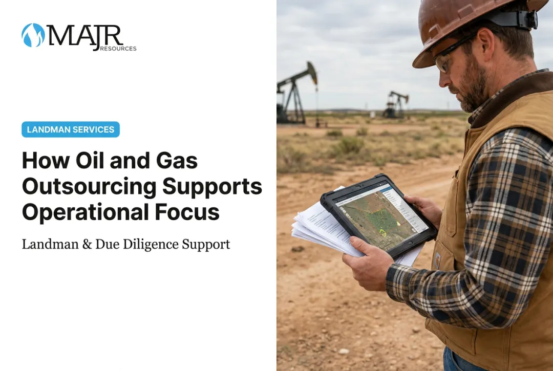 How Oil and Gas Outsourcing Supports Operational Focus