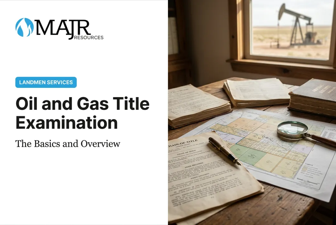Oil and Gas Title Examination: The Basics and Overview