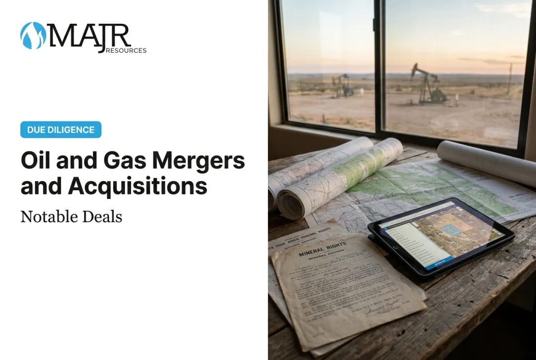 Oil and Gas Mergers and Acquisitions: Notable Deals