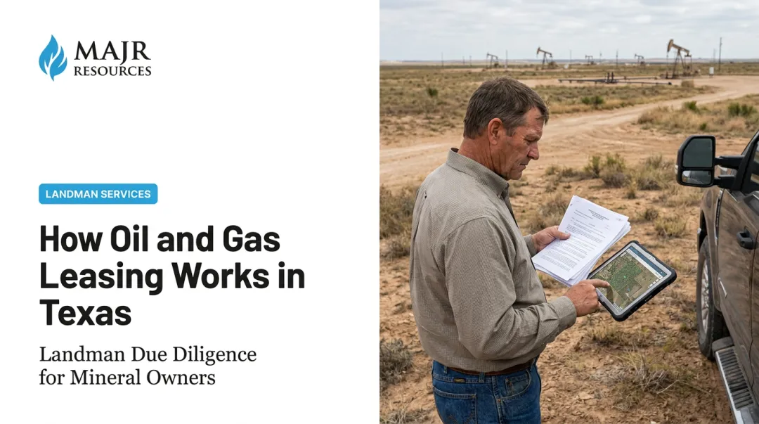 How Oil and Gas Leasing Works in Texas
