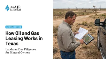 How Oil and Gas Leasing Works in Texas