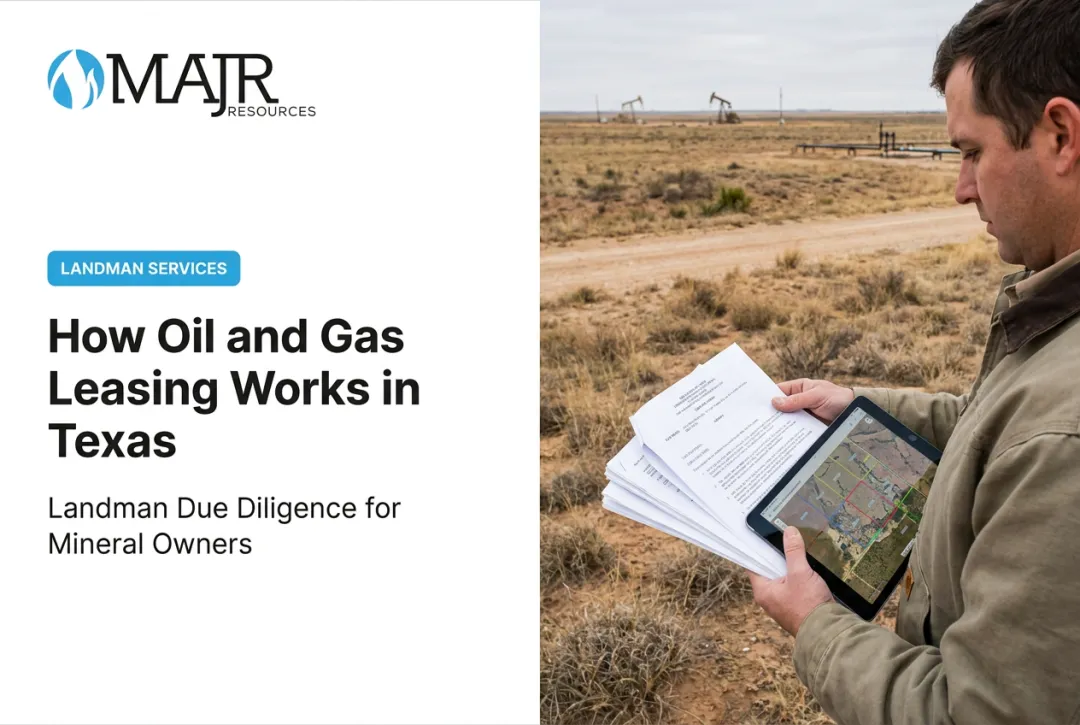 How Oil and Gas Leasing Works in Texas