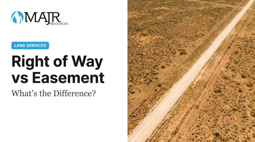Right of Way vs Easement: What's the Difference?