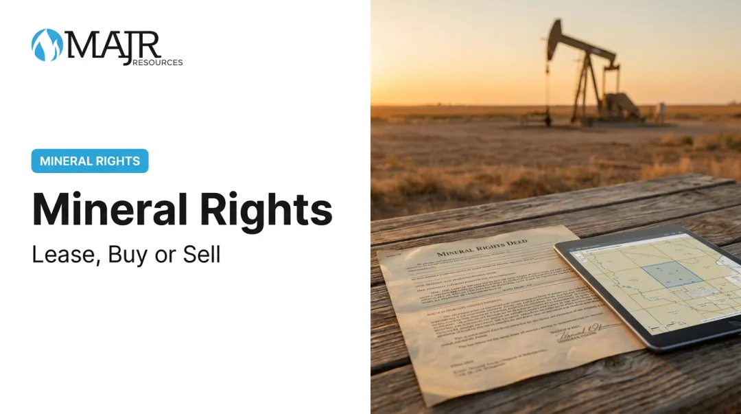 Mineral Rights: Lease, Buy or Sell