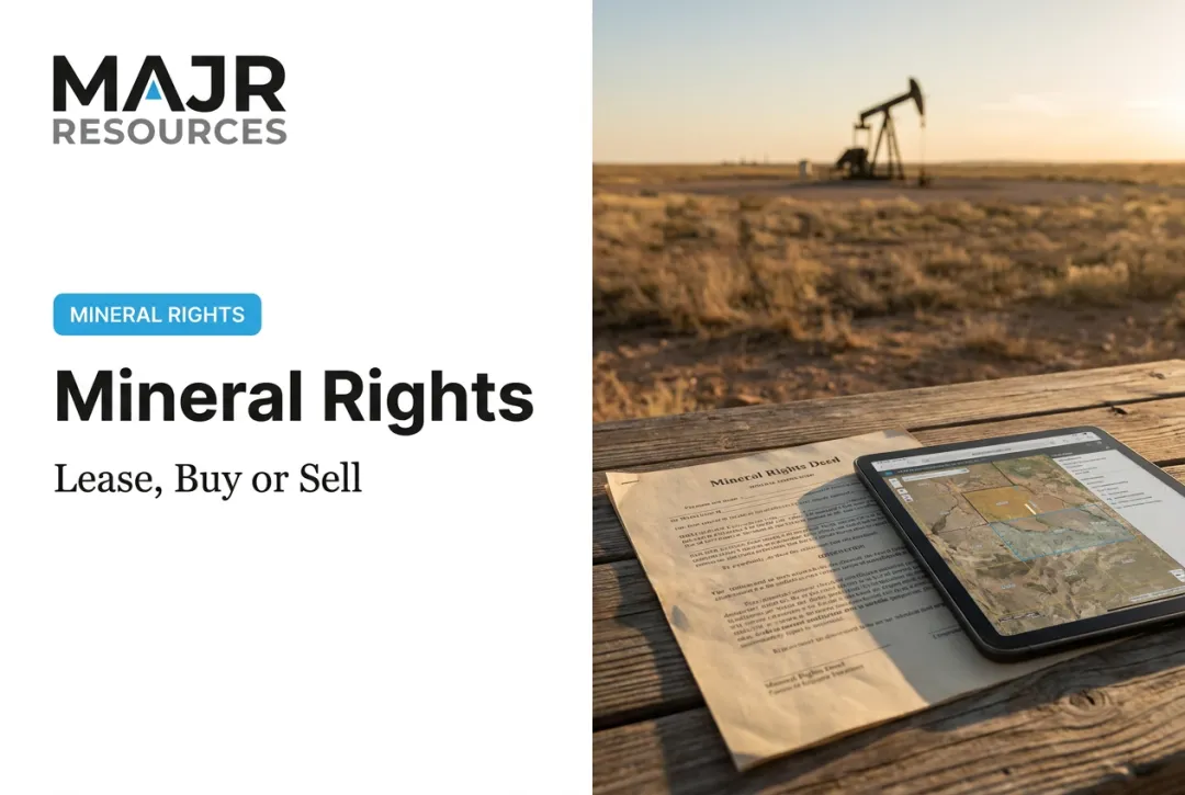 Mineral Rights: Lease, Buy or Sell