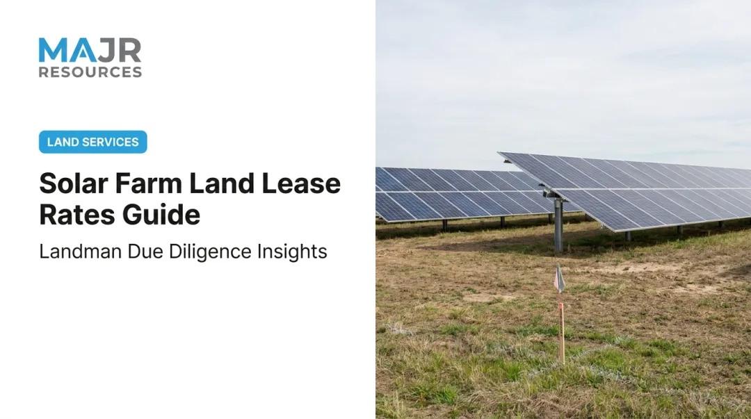 Solar Farm Land Lease Rates Guide