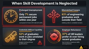 Four consequences of neglecting youth skill development with employment statistics