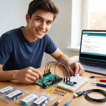Arduino optical sensor project process