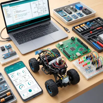 Hands-on embedded systems learning setup