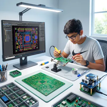 PCB course process from design to assembly