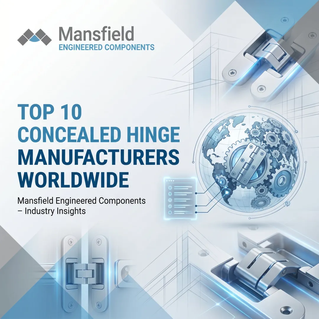 Top 10 Concealed Hinge Manufacturers Worldwide