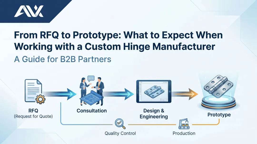 From RFQ to Prototype: What to Expect When Working with a Custom Hinge Manufacturer