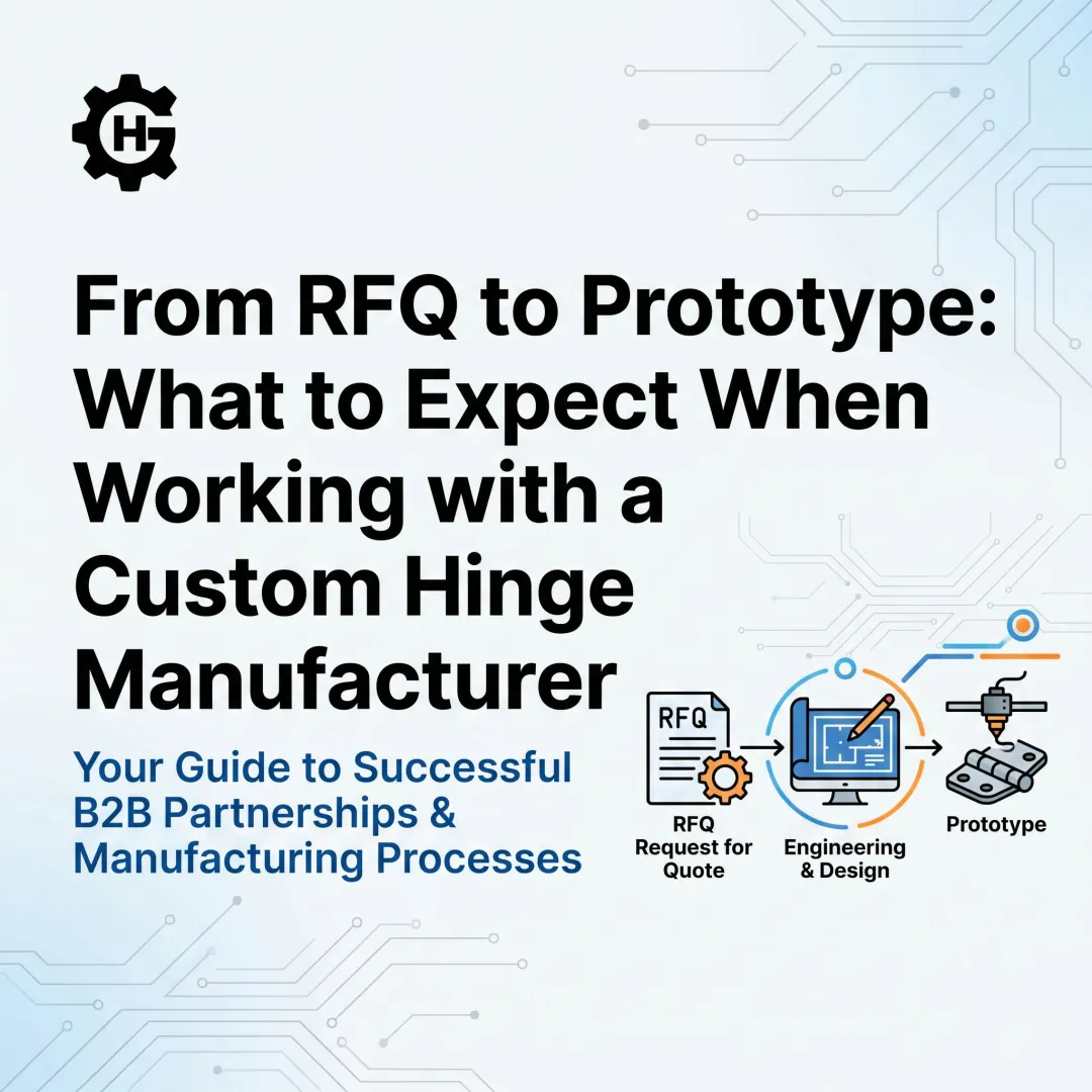 From RFQ to Prototype: What to Expect When Working with a Custom Hinge Manufacturer
