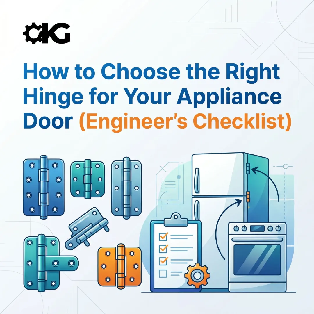 How to Choose the Right Hinge for Your Appliance Door (Engineer's Checklist)
