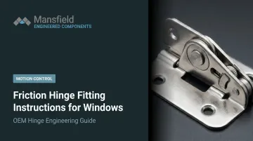 Friction Hinge Fitting Instructions for Windows