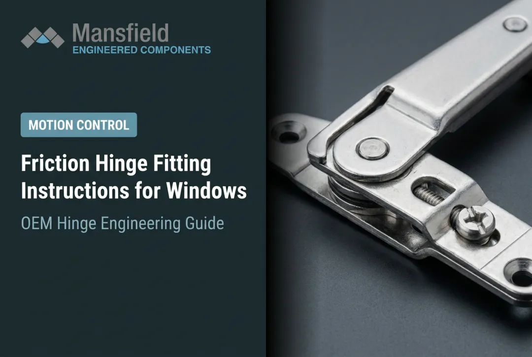 Friction Hinge Fitting Instructions for Windows