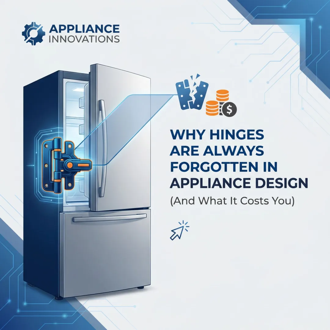 Why Hinges Are Always Forgotten in Appliance Design (And What It Costs You)