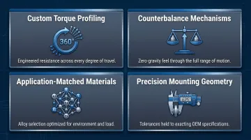 Four key differentiators of custom engineered appliance hinges versus catalog hinges