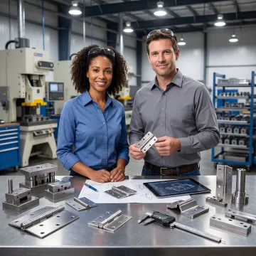 Custom hinge engineering and production process