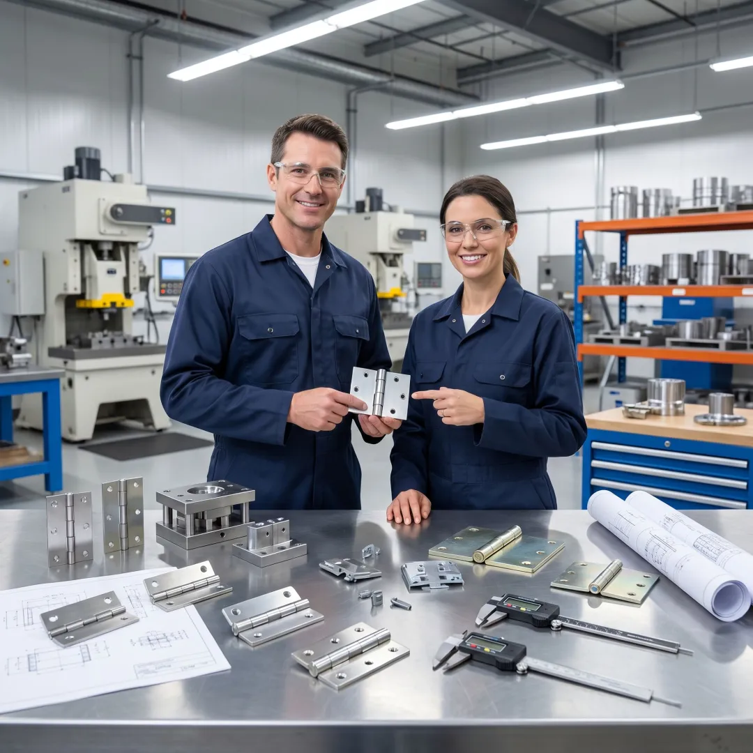 Custom Metal Hinge Fabrication – Low & High Volume