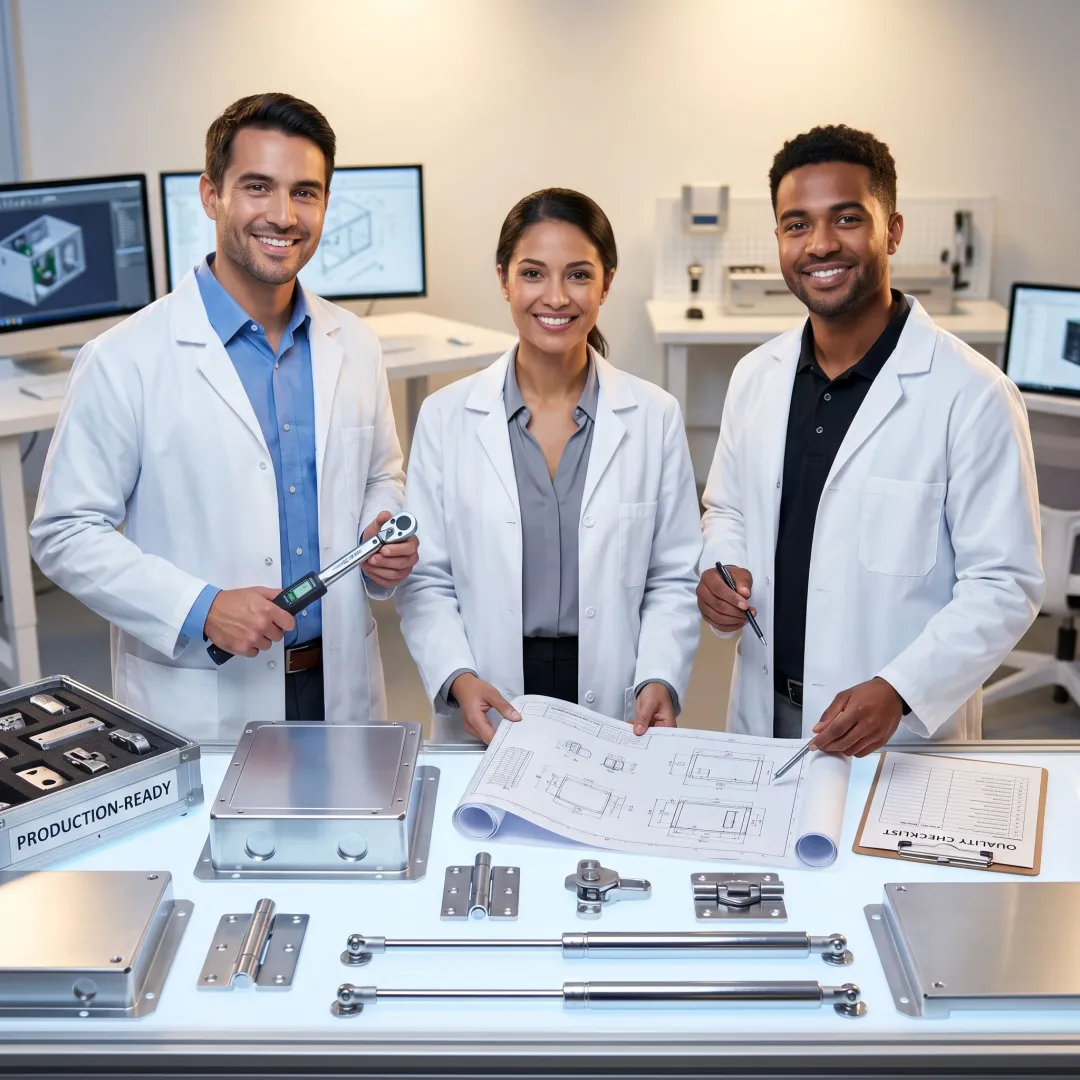 OEM closure mechanism development process