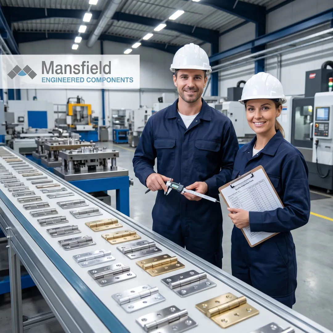 Custom Metal Hinge Part Contract Manufacturing Services