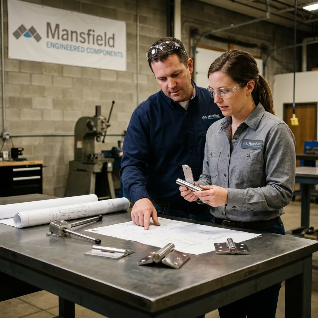 Engineered T hinge manufacturing process
