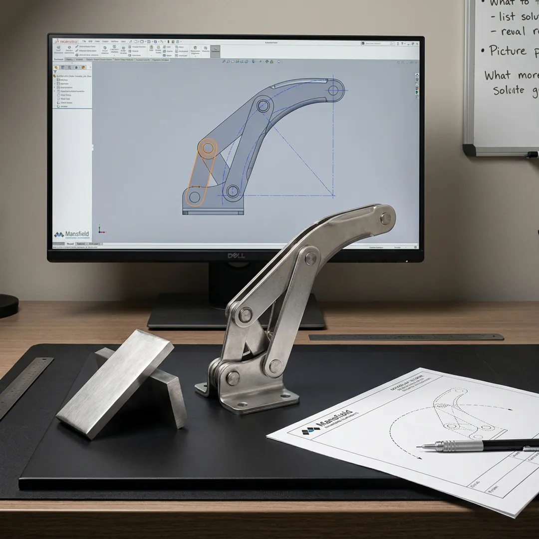 Optimized gooseneck hinge mechanism design