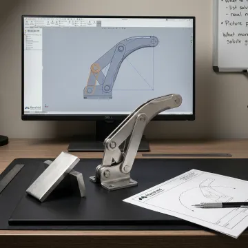 Optimized gooseneck hinge mechanism design