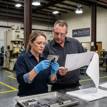 USA sheet metal fabrication and OEM contract manufacturing floor