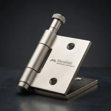 Heavy duty lift off hinge for an industrial door