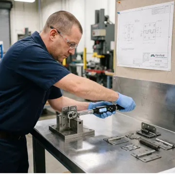 OEM hinge prototype testing process