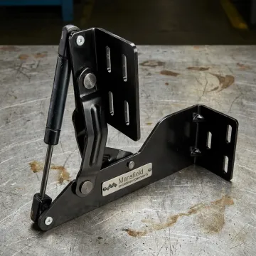 Custom automotive trunk hinge assembly