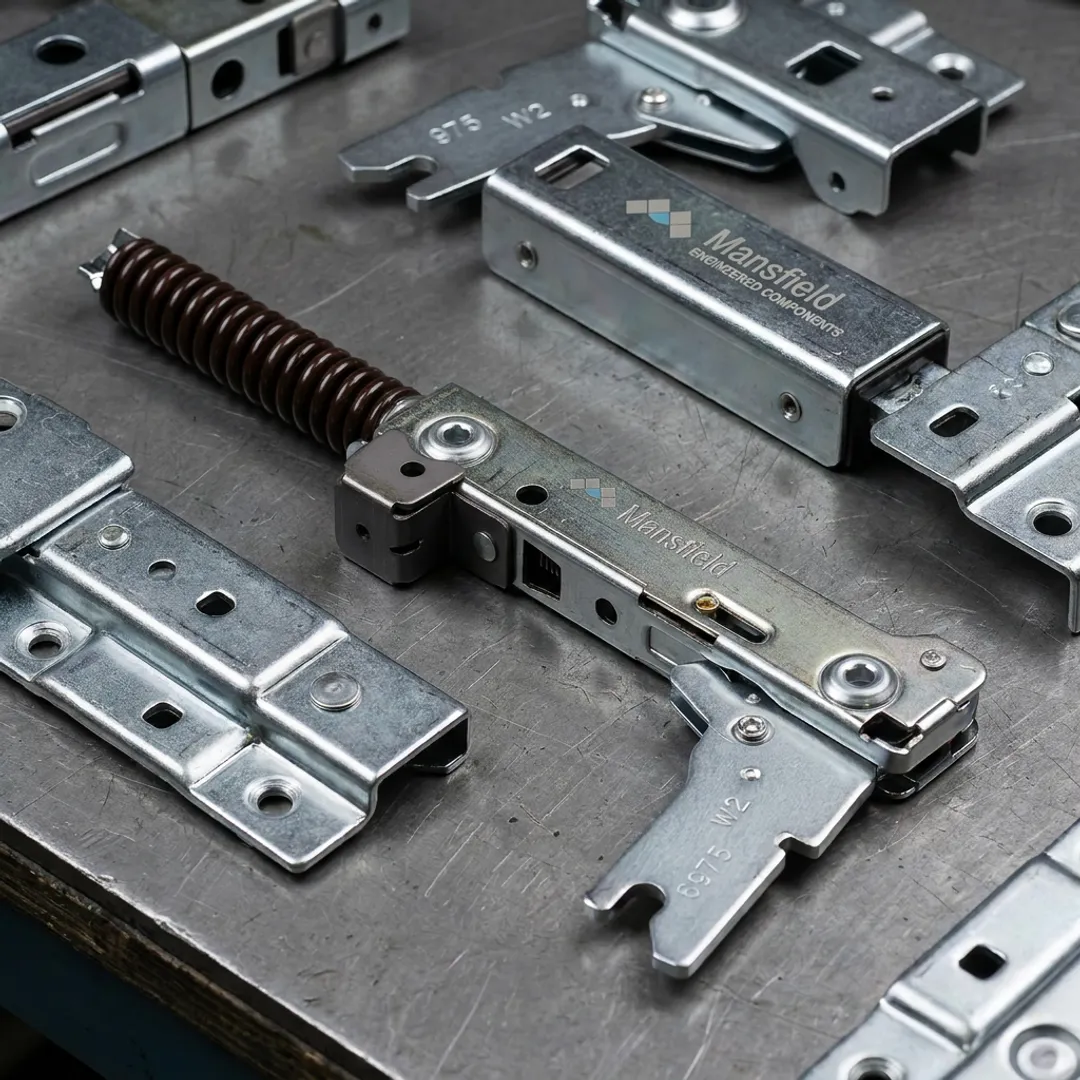 Precision silent hinge manufacturing for OEM applications