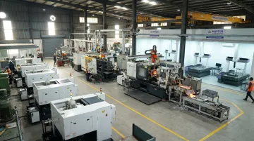Marcus Hi-Tech Engineering die casting facility with CNC machining and inspection equipment