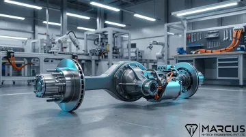 Electric vehicle axle driveline assembly precision metal manufacturing for EV platforms