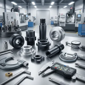 Anodized CNC machined custom metal parts