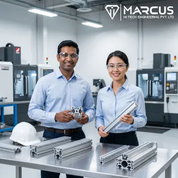 Precision aluminum extrusion production support
