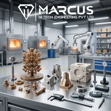 Precision investment casting metal components